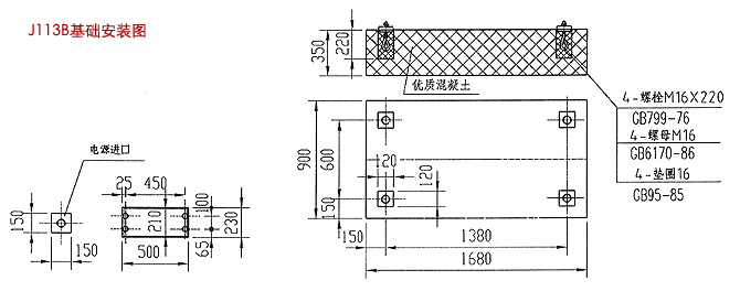 J113B型(25噸)250千牛臥式冷室壓鑄機(jī)